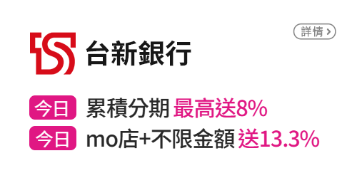 信用卡優惠