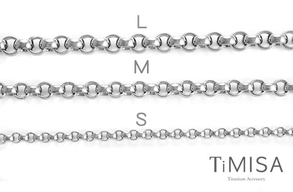 【TiMISA】風之戀 純鈦項鍊(S)