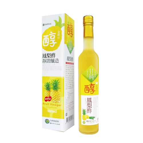 【台灣綠源寶】水果醋任搭4瓶組(400ml/瓶)