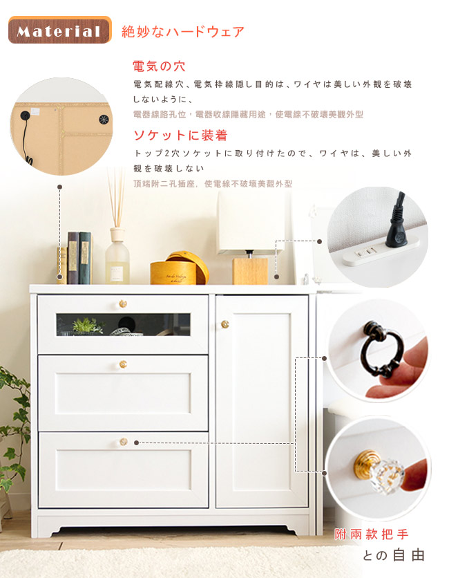 電器線路孔位,電器收線隱藏用途,使電線不破壞美觀外型