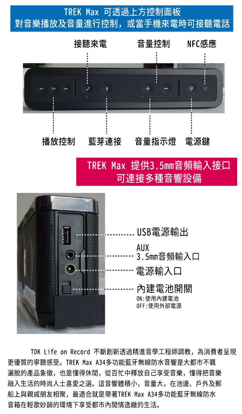 TDK Life on Record 不斷創新透過精進音學工程師調教,為消費者呈現
