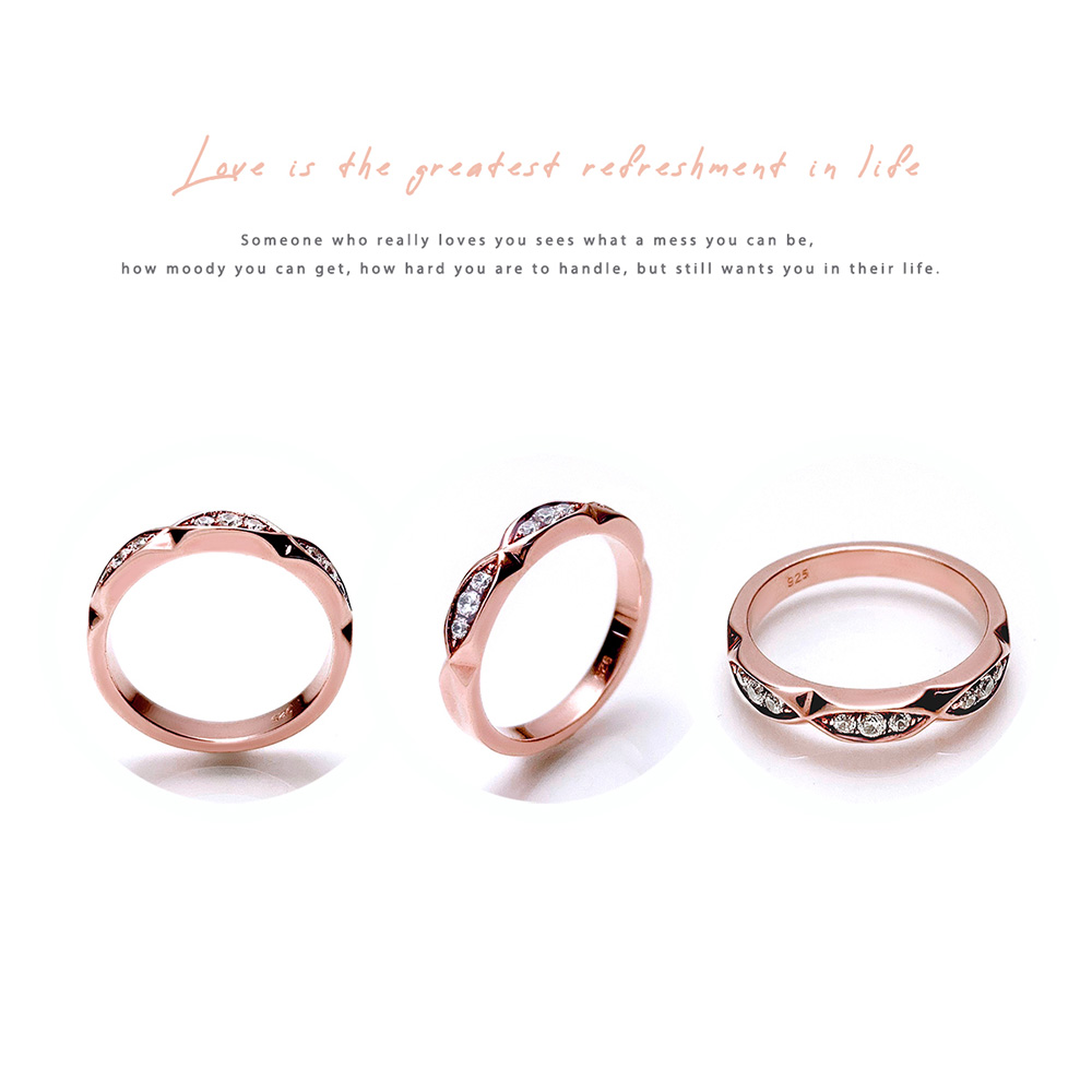 Story Accessory 純銀婚約指輪 約定 女戒 Momo購物網