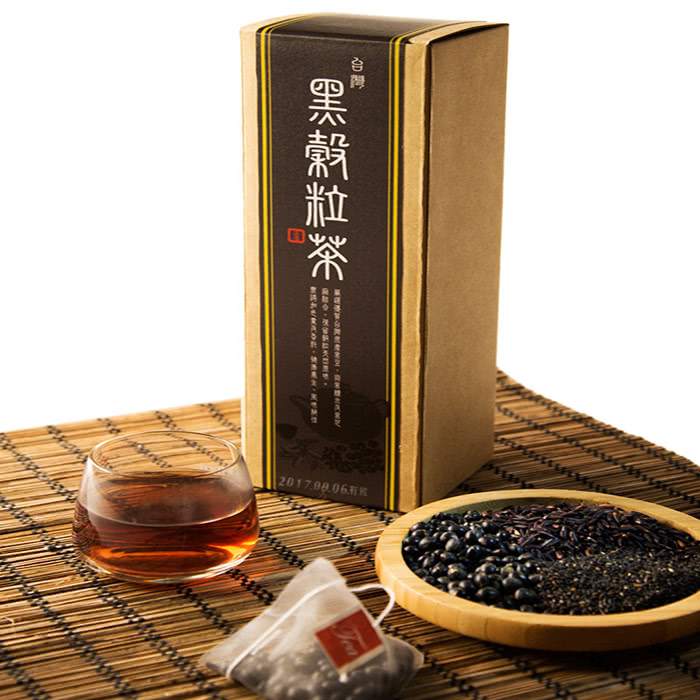 【源順】台灣黑穀粒茶16包/盒x3(黑豆茶)