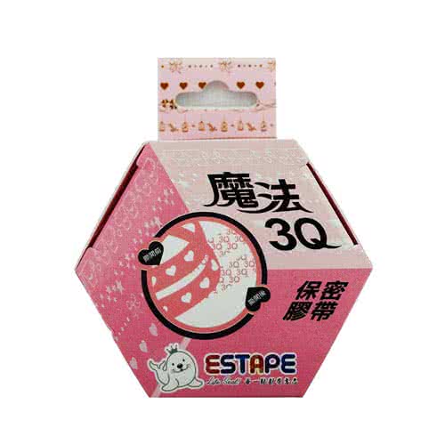 【ESTAPE】魔法3Q保密直拉易撕貼(粉紅)