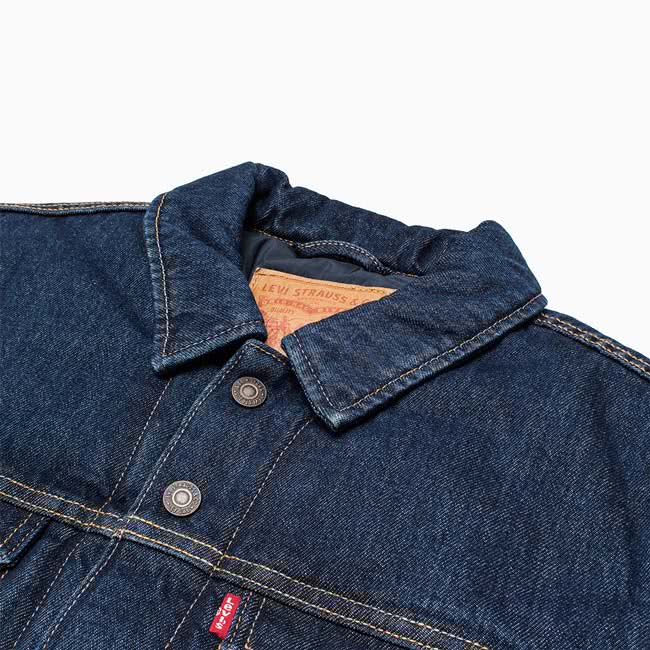 【Levis】羽絨牛仔外套 / 80%灰鵝絨 / 率性