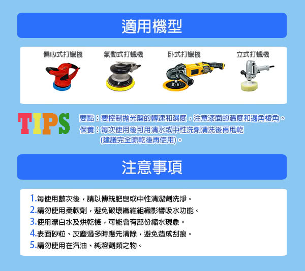 超人氣5吋羊毛拋光盤J-7003 超人氣5吋羊毛拋光盤J-7003