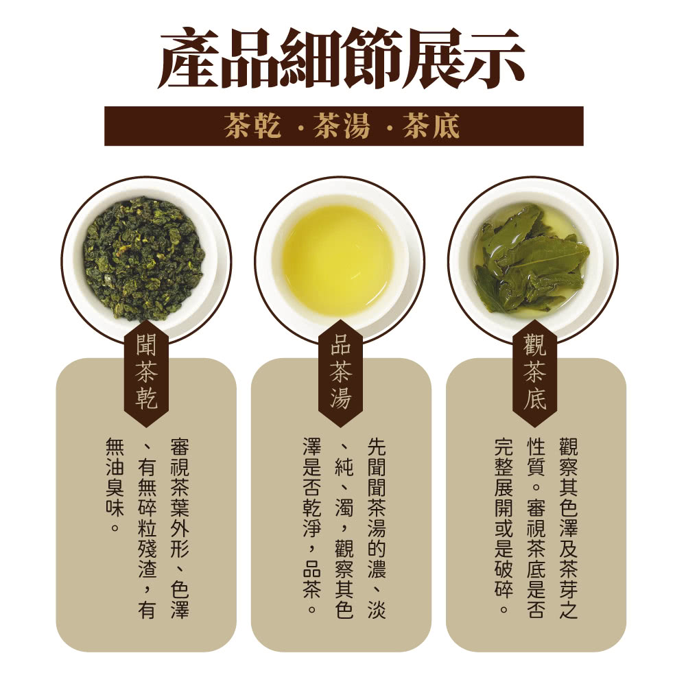 觀茶底性質。審視茶底是否一