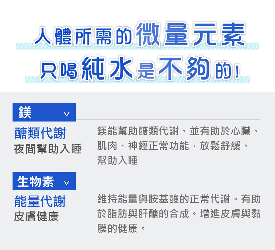 鎂能幫助醣類代謝,並有助於心臟、