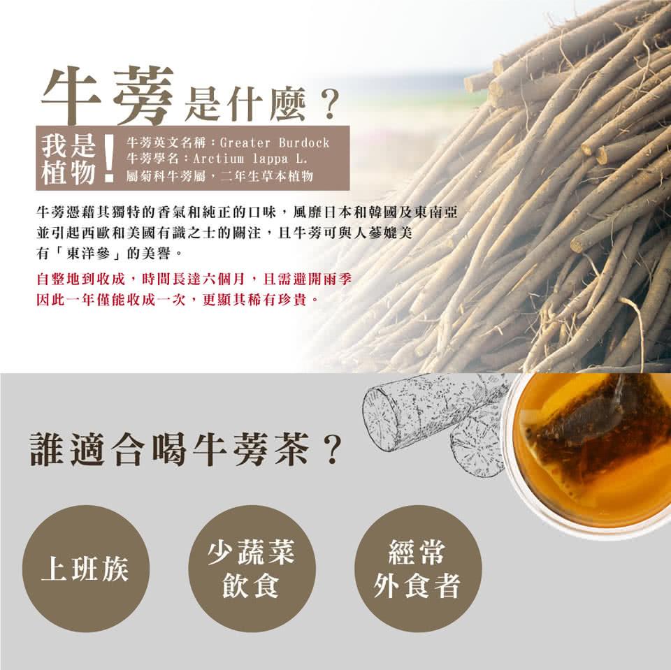 【青玉牛蒡茶】原味牛蒡茶片(300g/包)