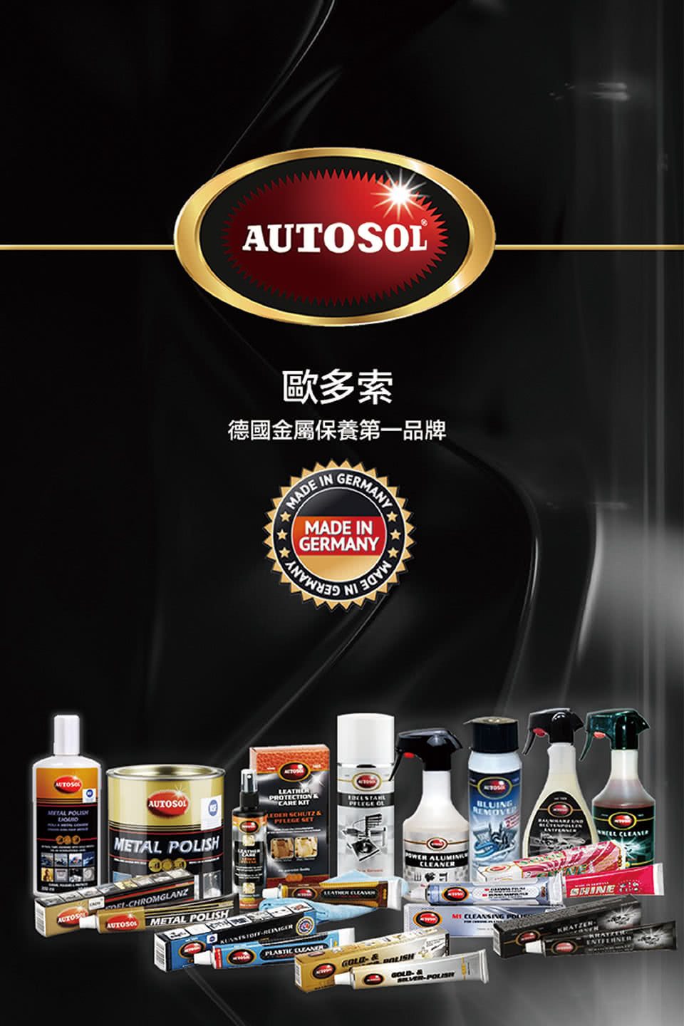 【德國AUTOSOL】刮痕修復膏(修復膏)