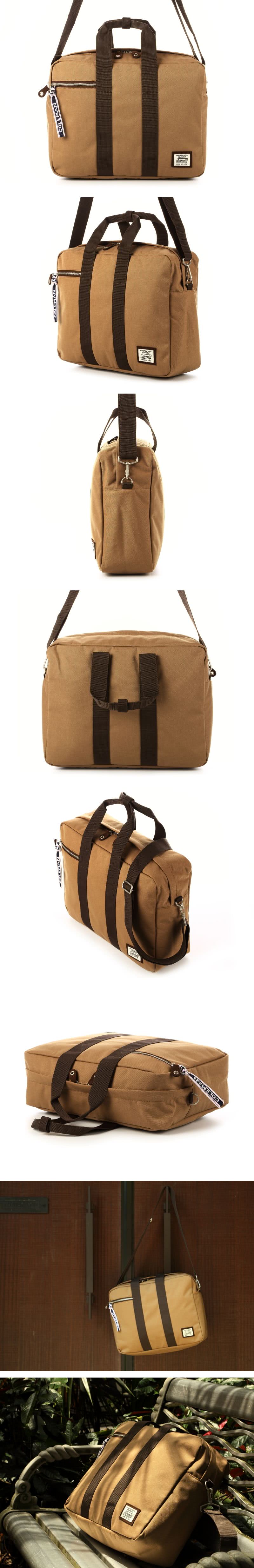 美國coleman Jn Aviator側背包cm m000 金色伯朗 Momo購物網