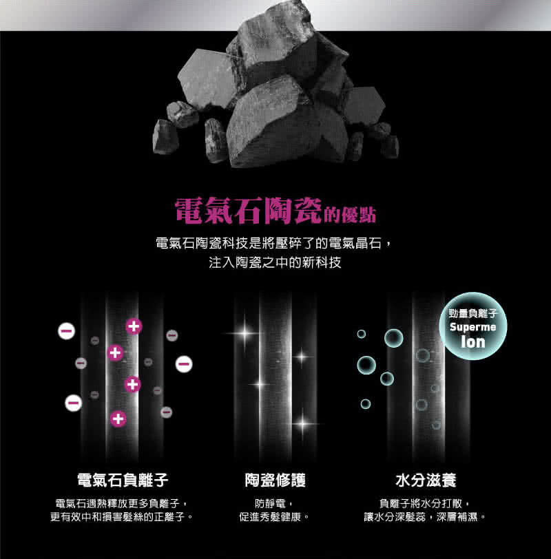 電氣石陶瓷科技是將壓碎了的電氣晶石,