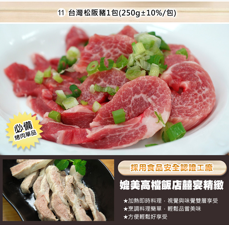 11 台灣松阪豬1包250g10%包