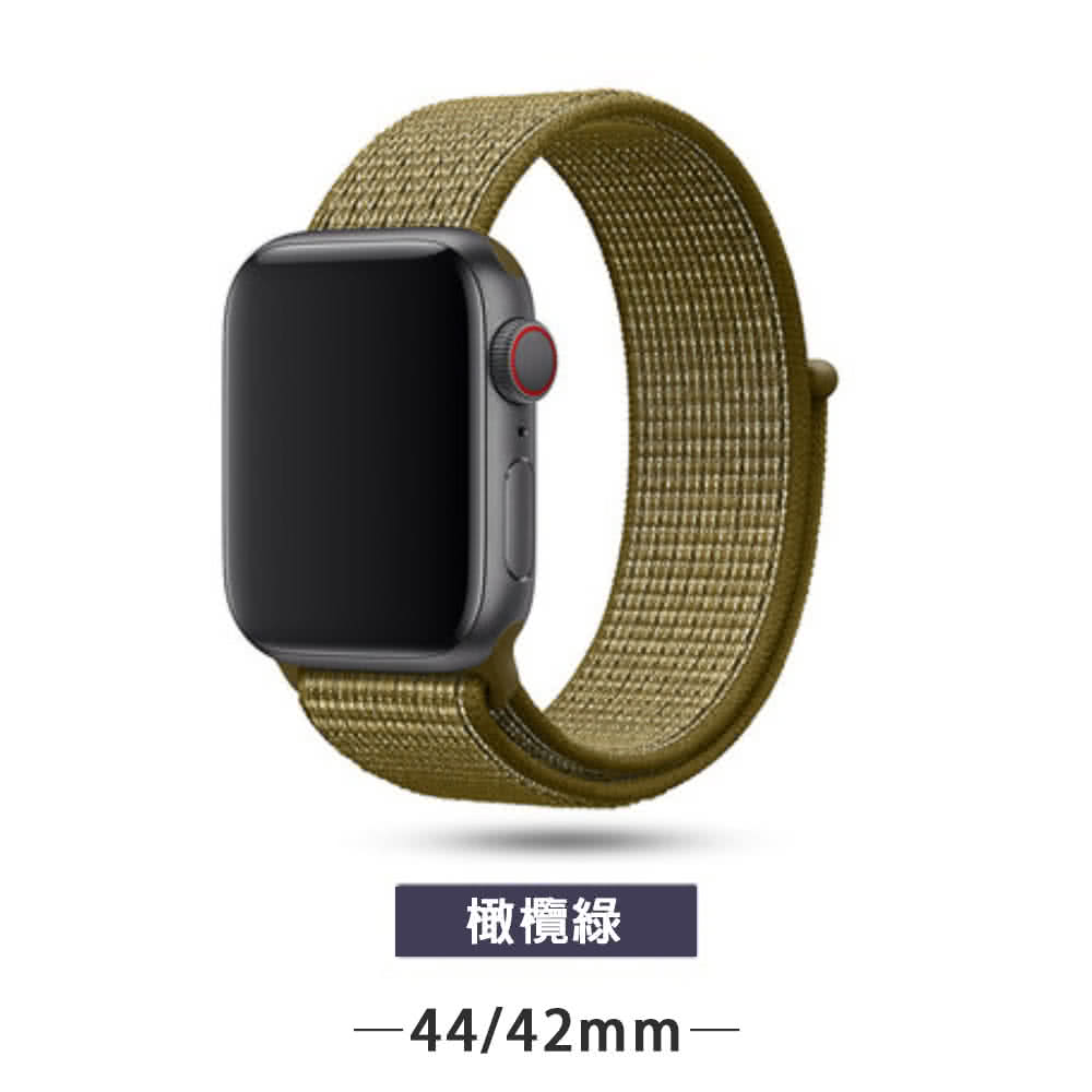 Momo購物網推薦的 王者之風 蘋果手錶錶帶尼龍編織迴環式apple Watch 1 2 3 4 5代 44mm 42mm 優惠特價510元 網購編號