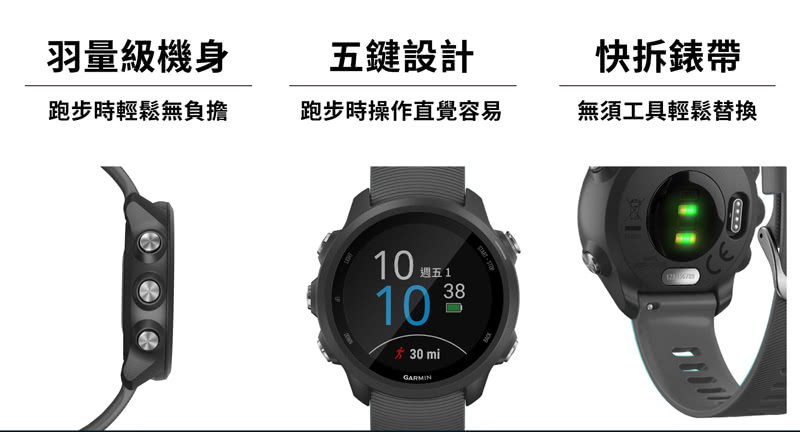 forerunner 245 black