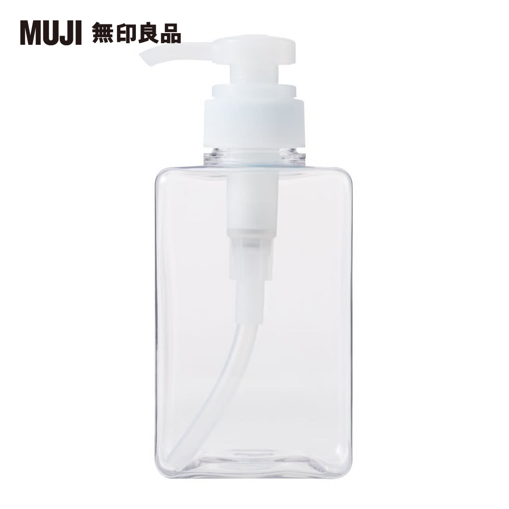 Muji 無印良品 Pet補充瓶 透明 400ml Momo購物網
