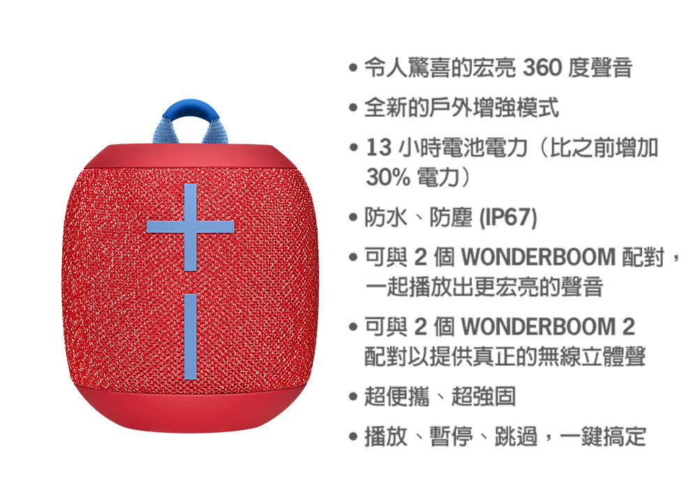 UE Wonder BOOM 2 藍牙喇叭(五色選) | 法雅客網路商店