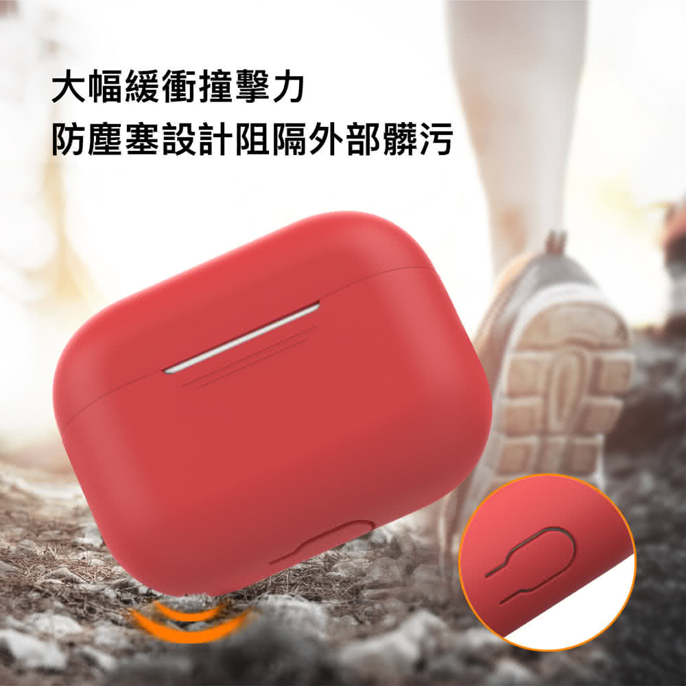 大幅緩衝撞擊力 防塵塞設計阻隔外部髒污 