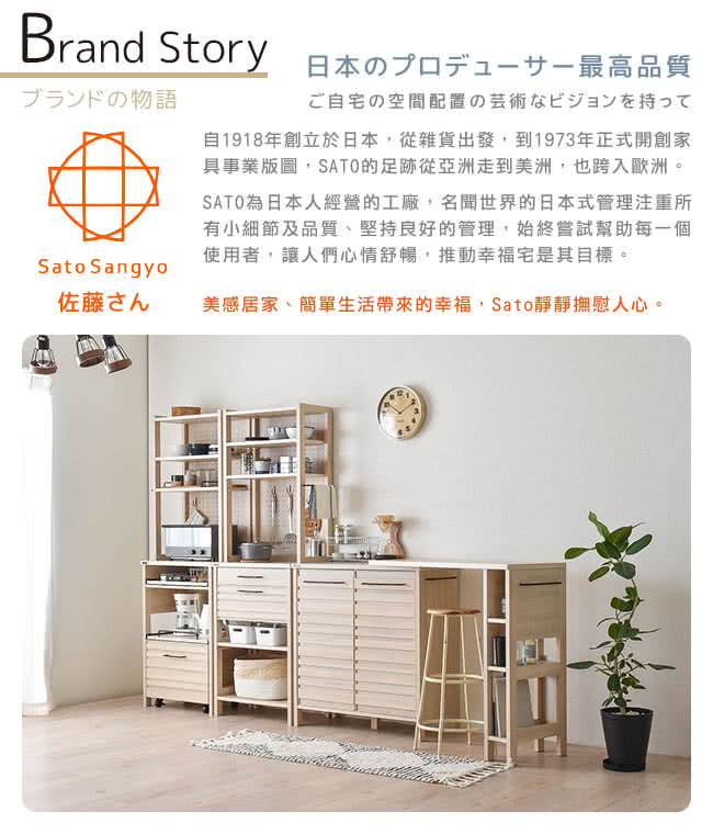 自1918年創立於日本,從雜貨出發,到1973年正式開創家