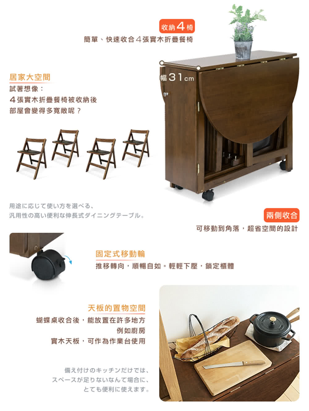 推移轉向,順暢自如。輕輕下壓,鎖定櫃體