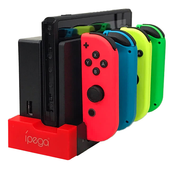 Nintendo 任天堂 Switch底座外掛擴充joy Con手把控制器充電座 Mini版 Momo購物網