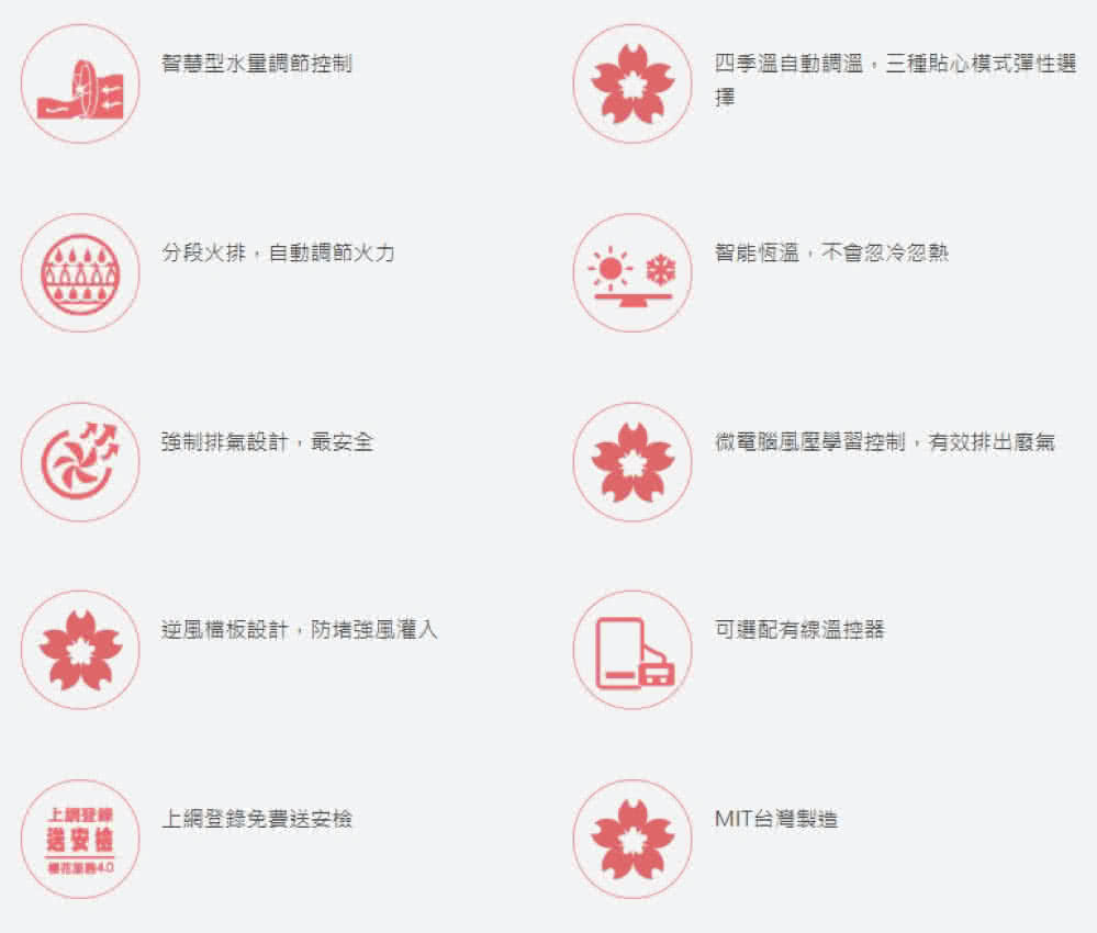 四季溫自動調溫,三種貼心模式彈性選