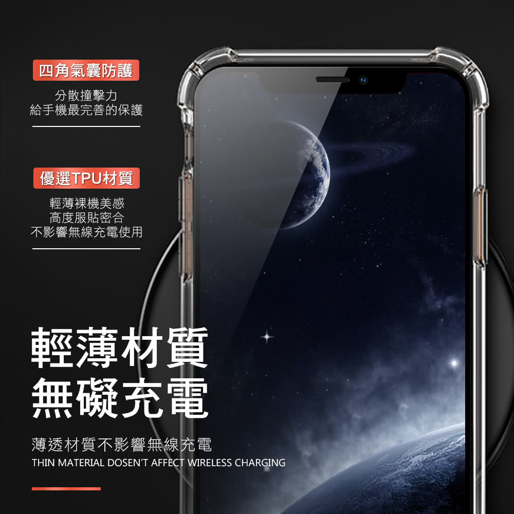 Oppo R17pro 手機透明四角防摔空壓殼 R17 Pro手機保護殼 Momo購物網