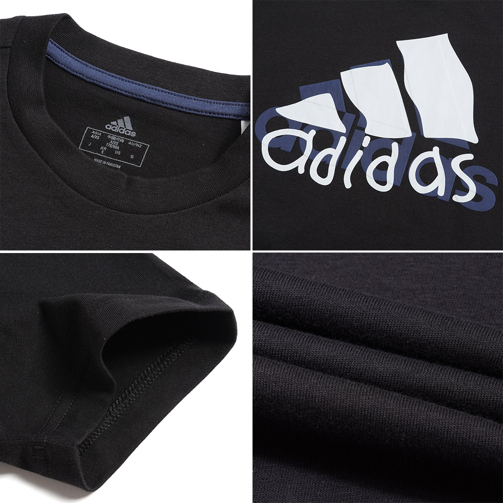 adidas 愛迪達】HACKED LOGO TEE 短袖上衣男款短T(GN6844/GN6863 兩色任選)-momo購物網- 雙11優惠推薦-  2022年11月