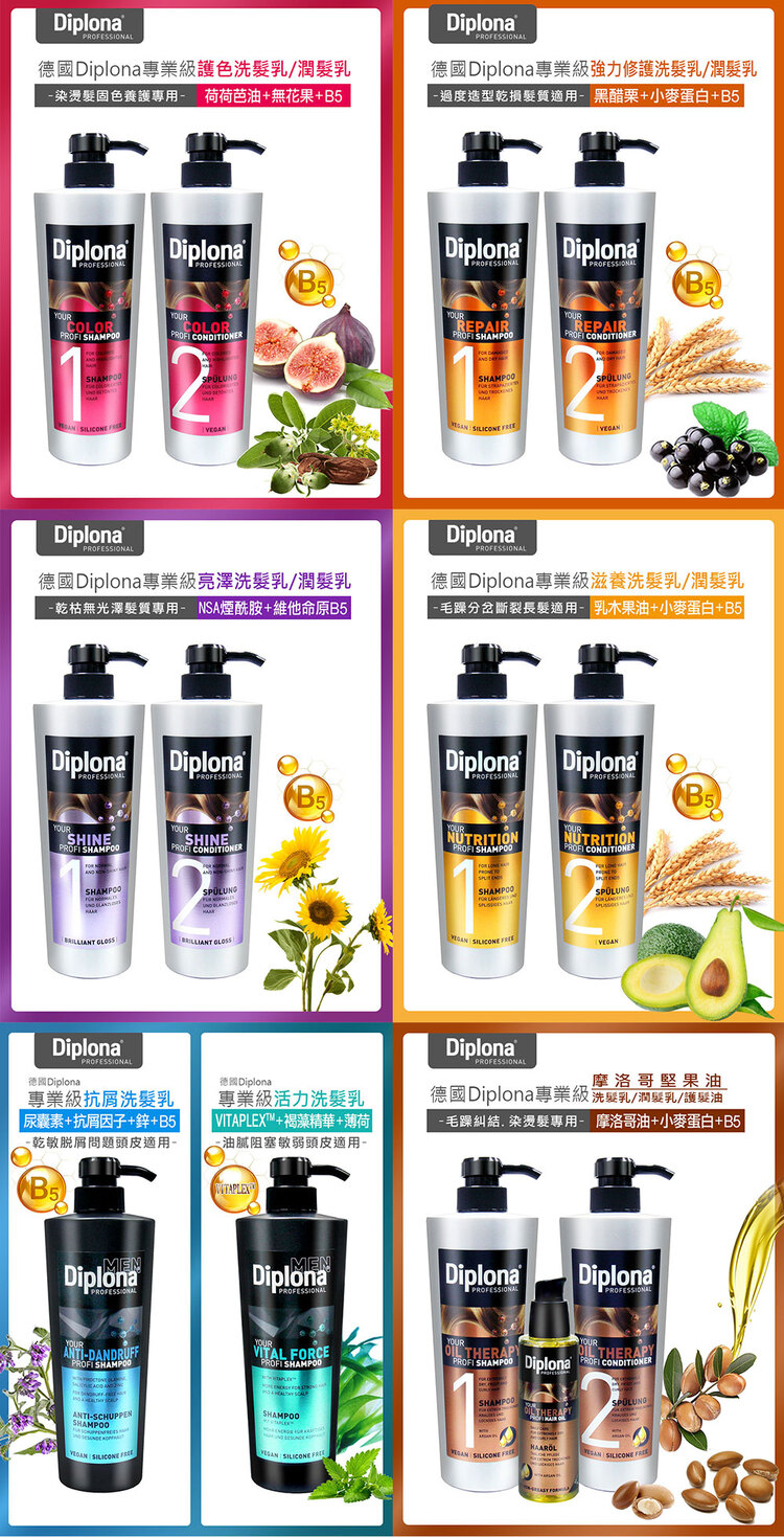 德國 Diplona 摩洛哥堅果護髮油 100ml