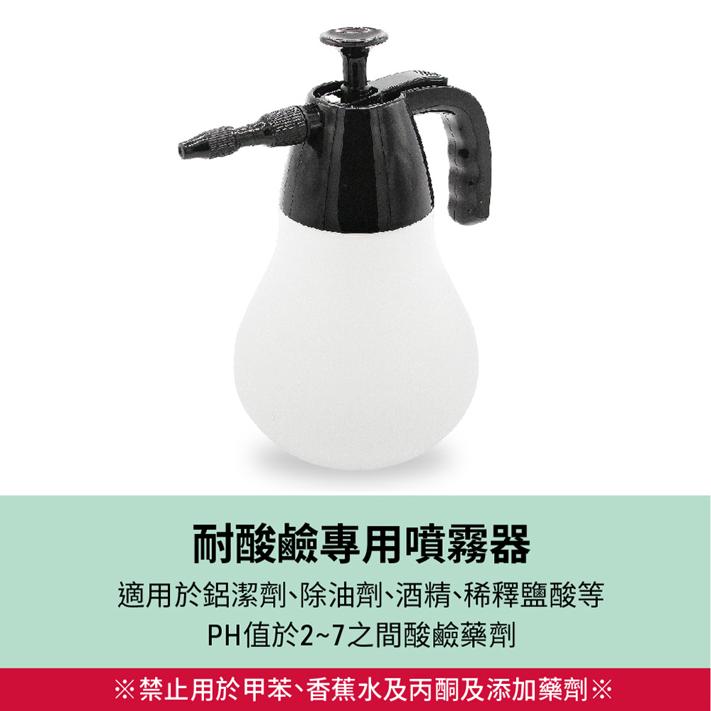 CHINDAO 清島牌】耐酸鹼噴水壺1.5L(適用酒精防疫、消毒噴水壺) - momo