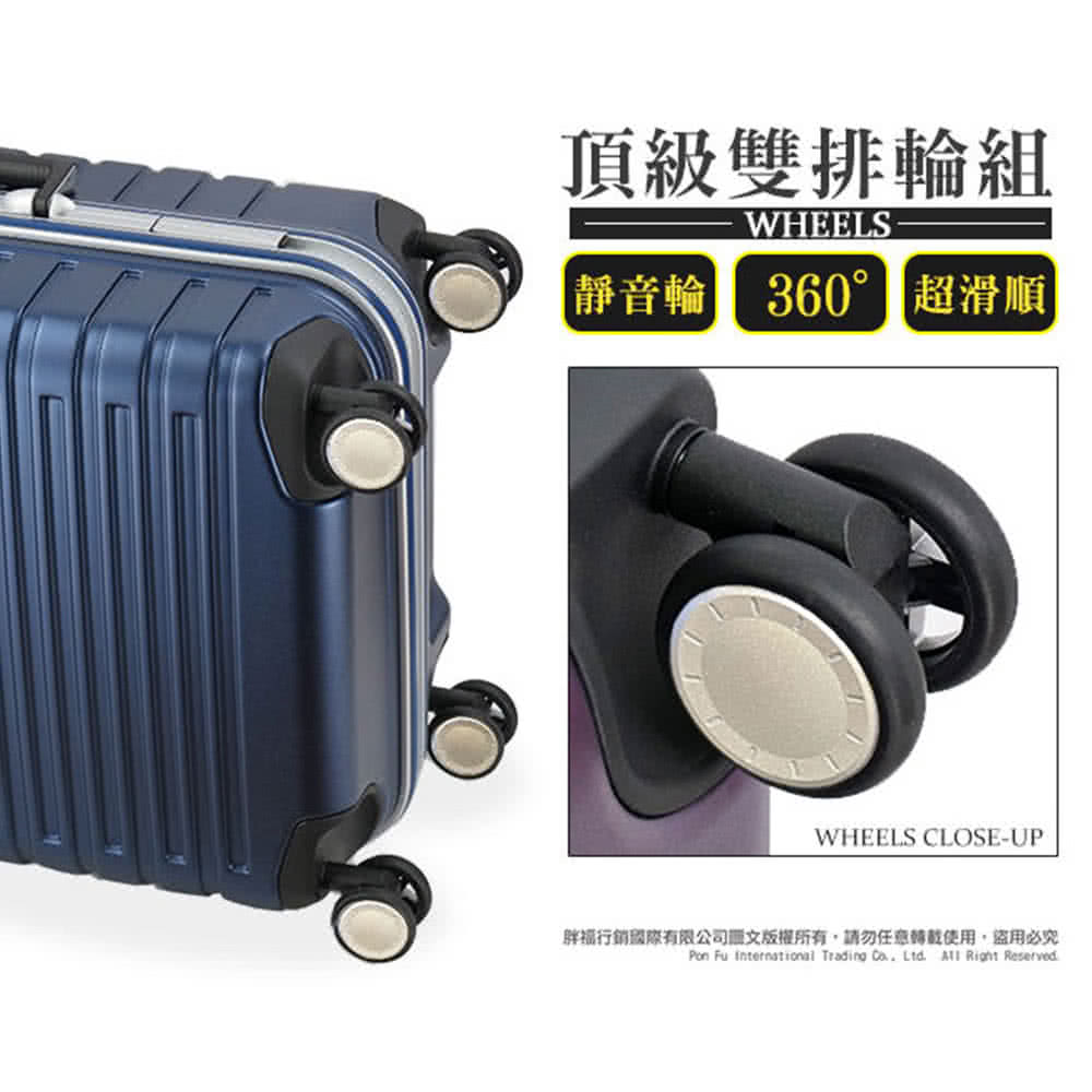 頂級雙排輪組 靜音輪 360 超滑順 胖福行銷國際有限公司文版權所有,請勿任意轉載使用,盜用必究 