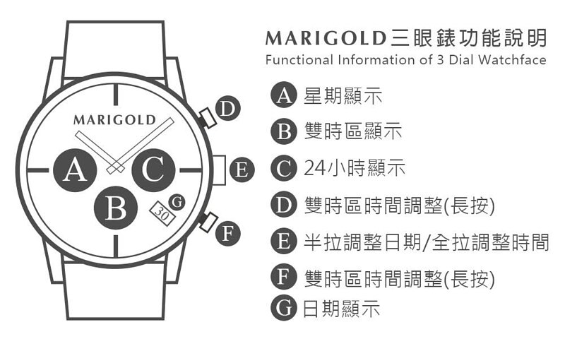 MARIGOLDä¸ç¼é¶åè½èªªæ