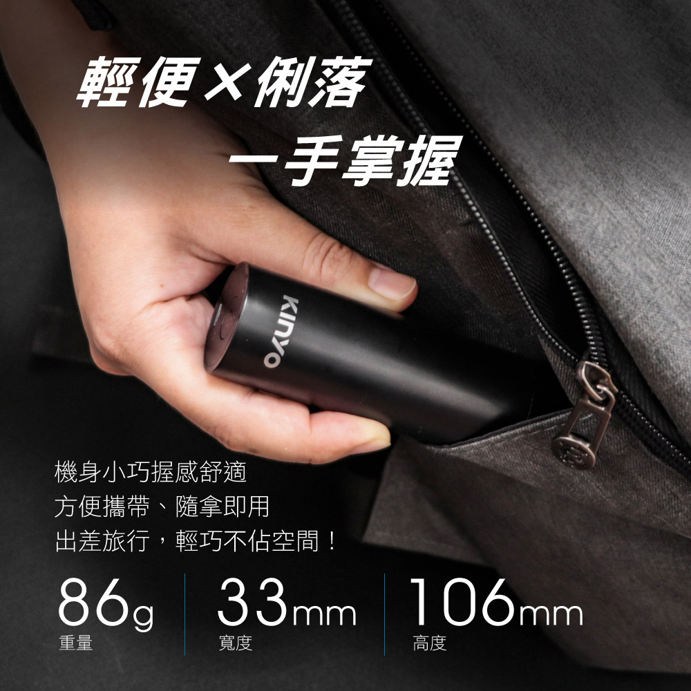 出差旅行,輕巧不佔空間