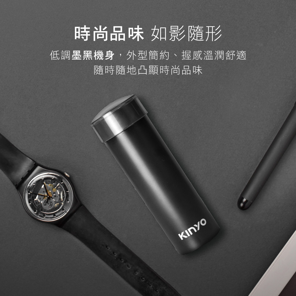 時尚品味如影隨形 低調墨黑機身,外型簡約、握感溫潤舒適 隨時隨地凸顯時尚品味 