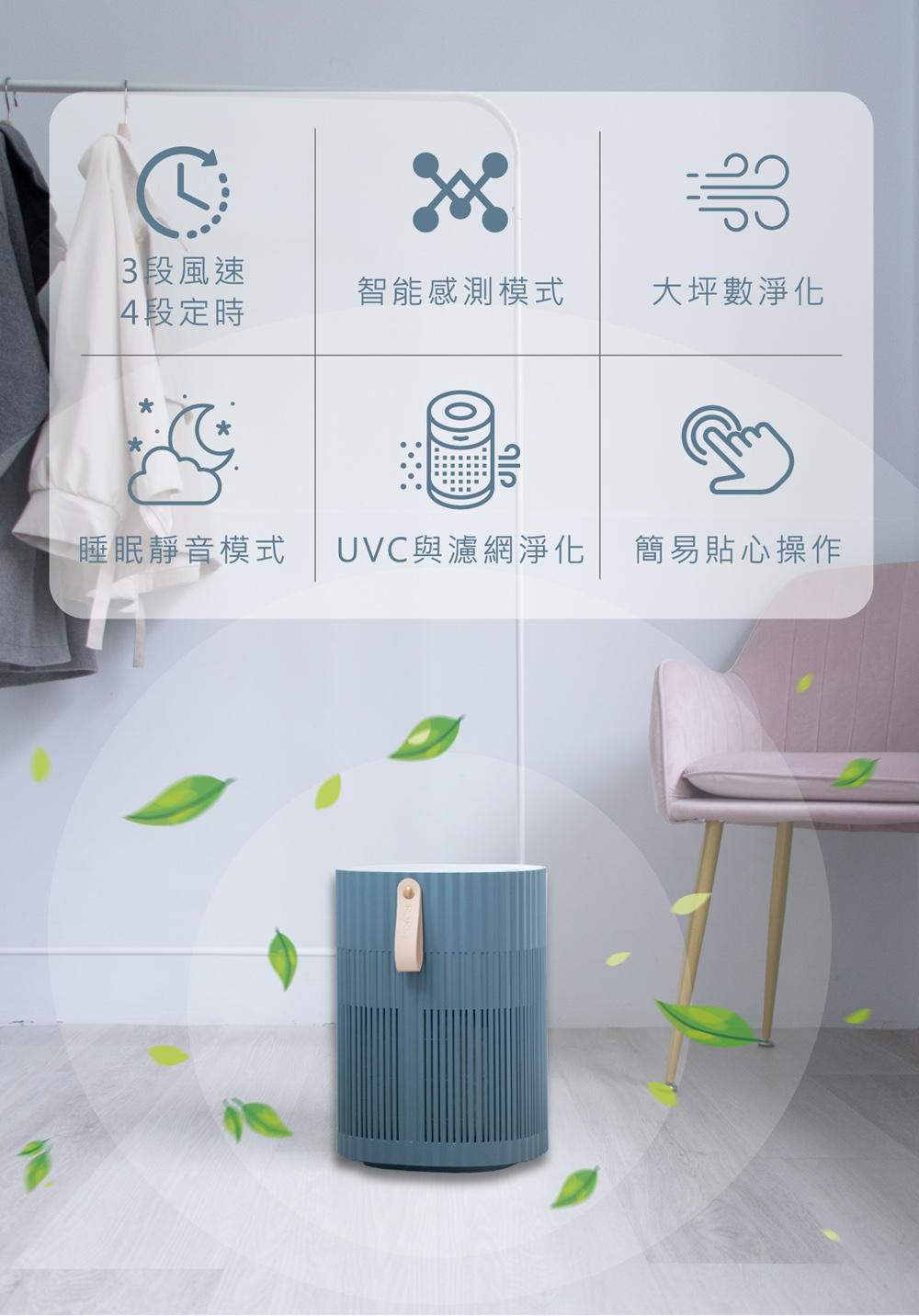 UVC與濾網淨化