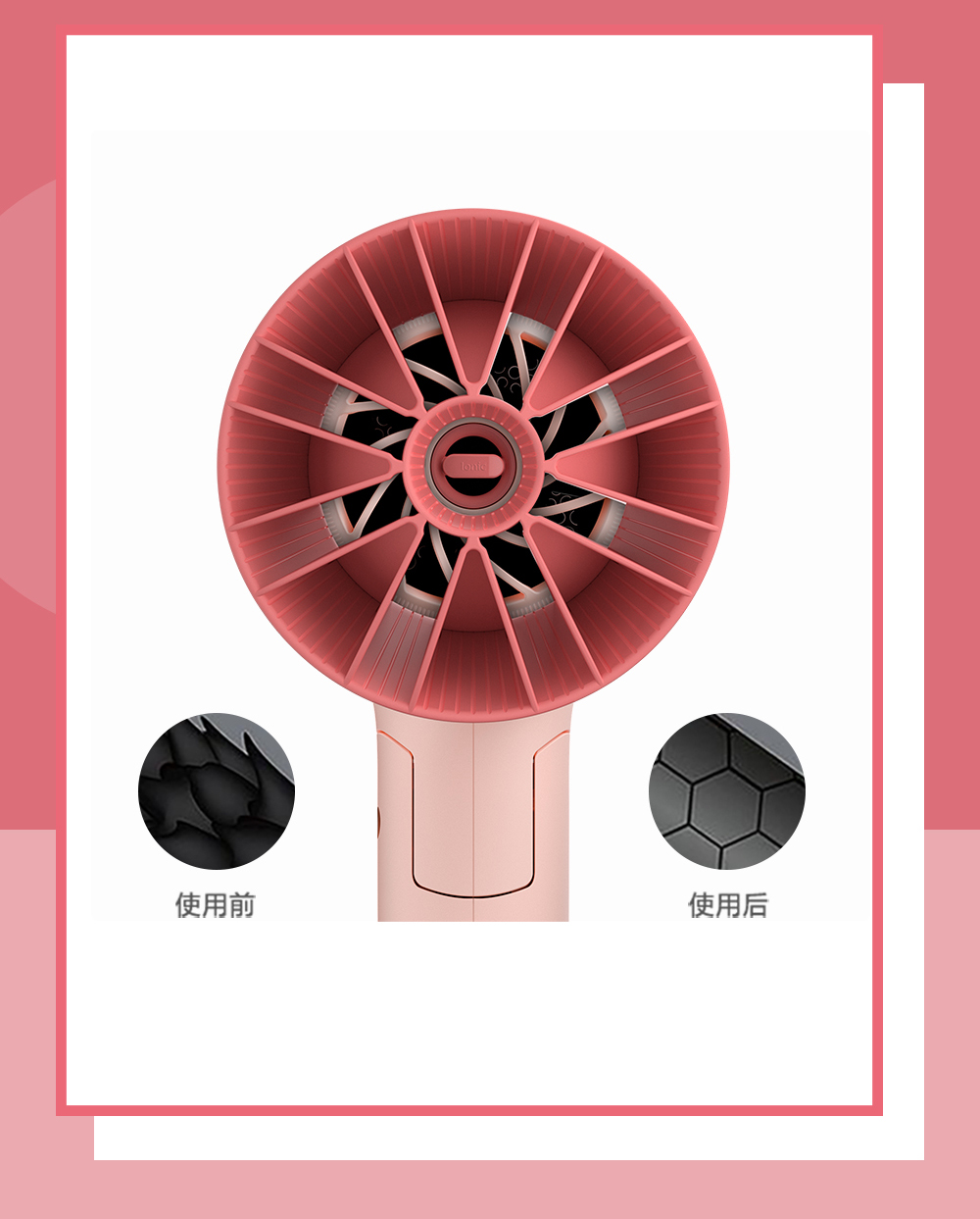 使用前 使用后 