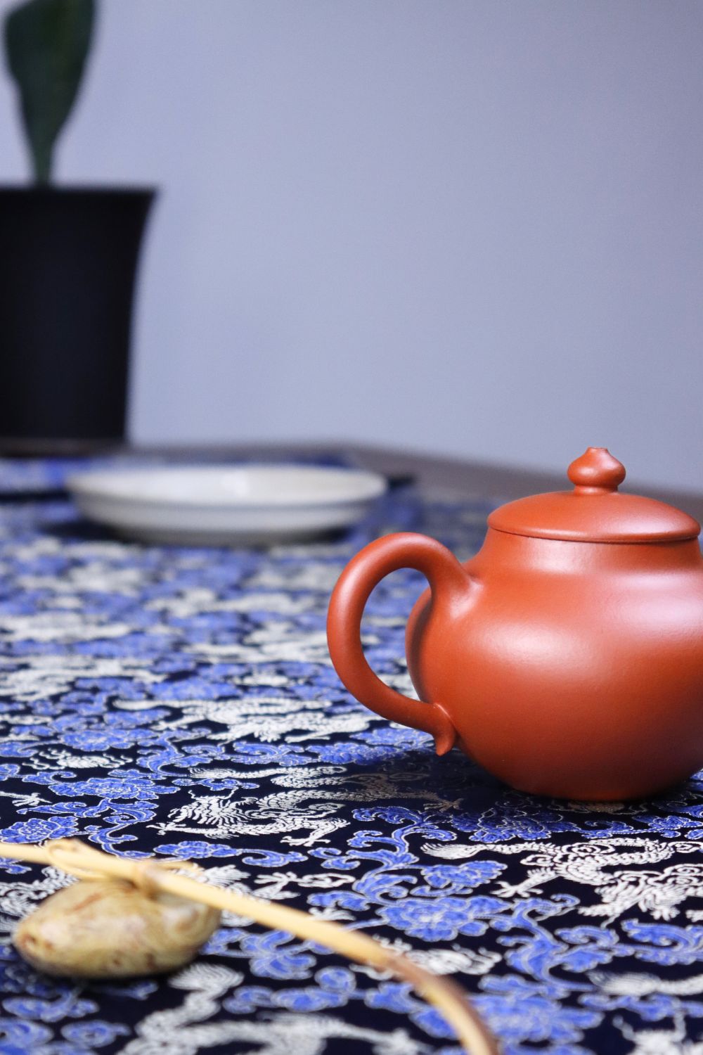 唐泉茗茶】朱泥清韻壺(宜興紫砂壺中國工藝美術大師林靖崧監製) - momo