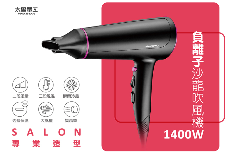負離子沙龍吹風機