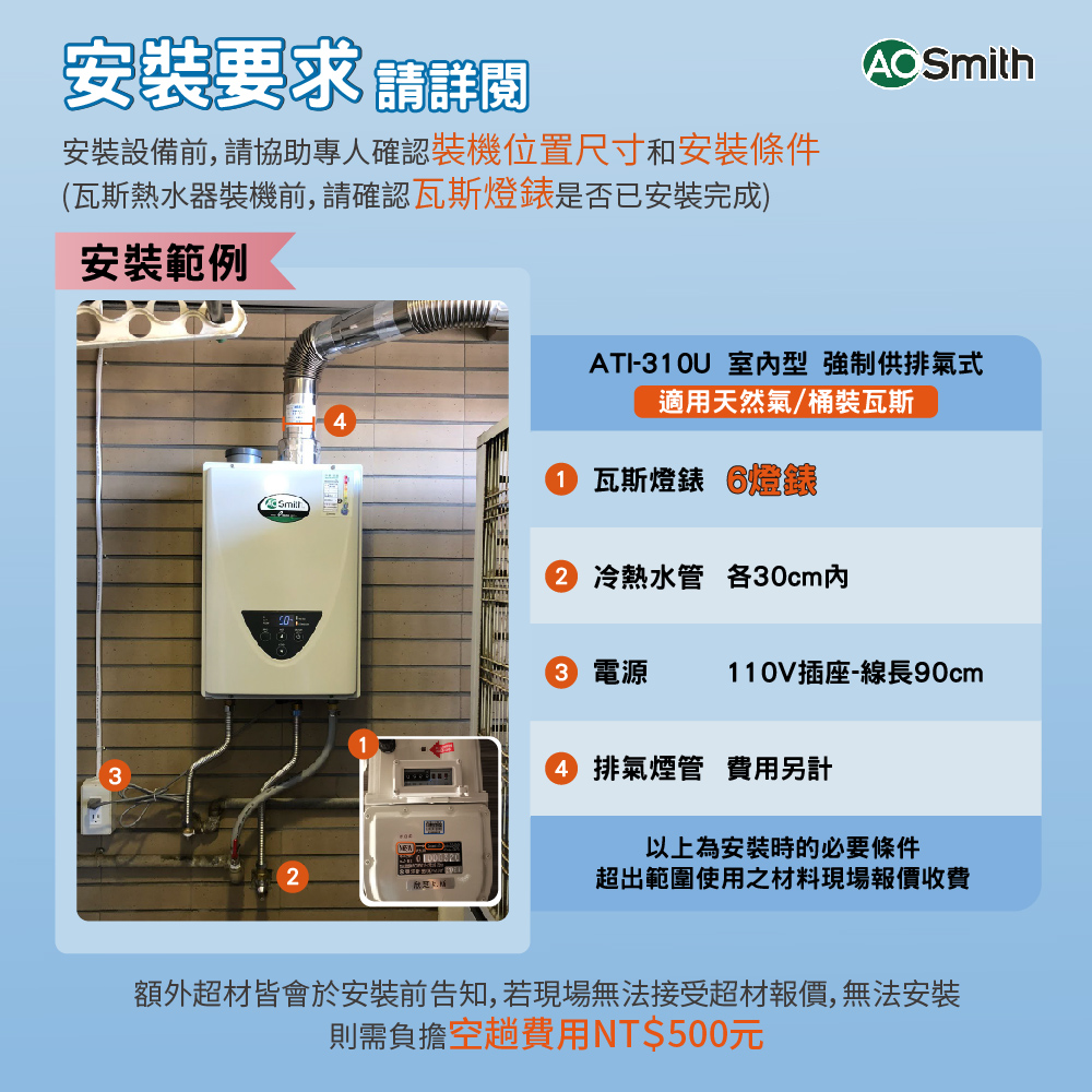 AOSmith史密斯 ATI-310U - 詳情7