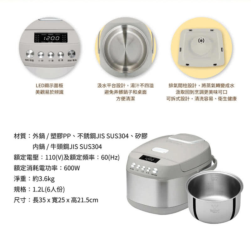 BUFFALO牛頭牌 SRC-12 - 詳情6