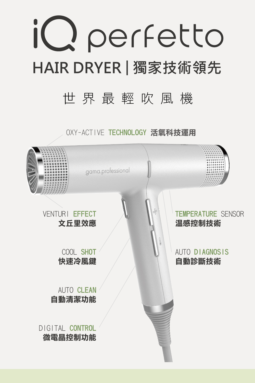 世界最輕吹風機