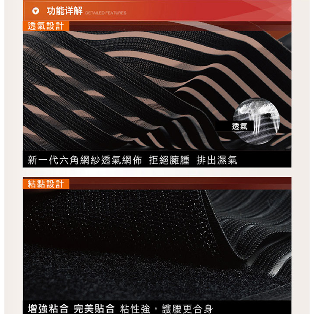 新一代六角網紗透氣網佈 拒絕臃腫 排出濕氣