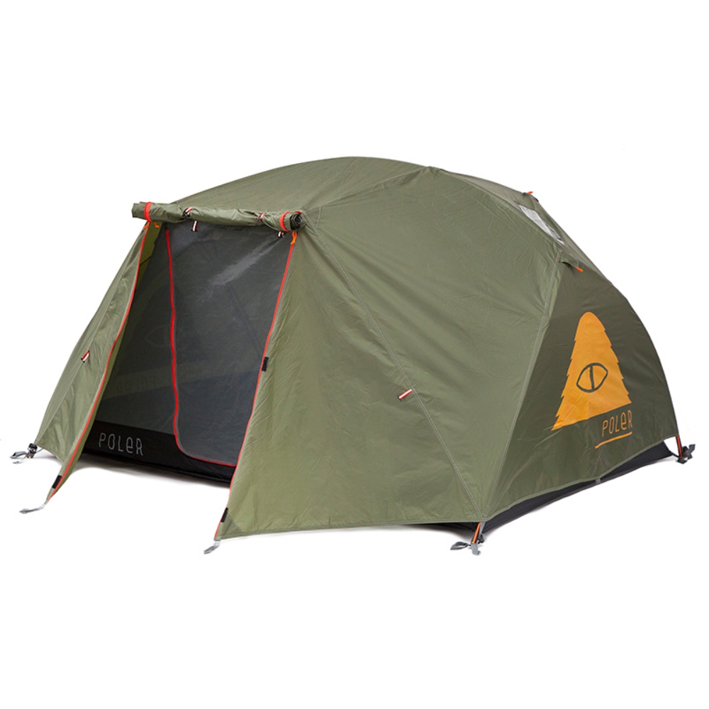 POLER STUFF】TWO MAN TENT 雙人帳篷/ 限量商品(軍綠色) - momo購物網