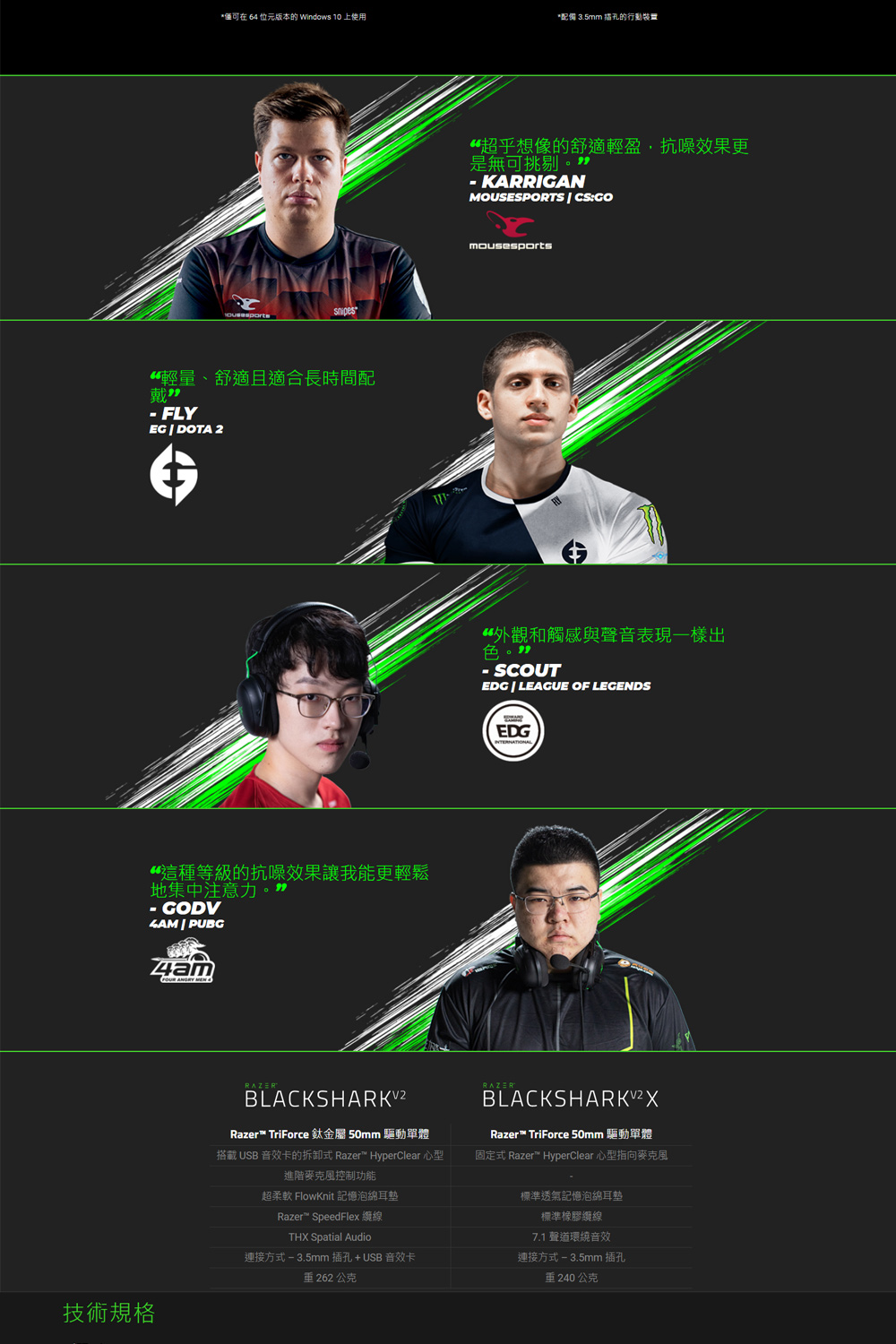 搭載 USB 音效卡的拆卸式 Razer HyperClear 心型