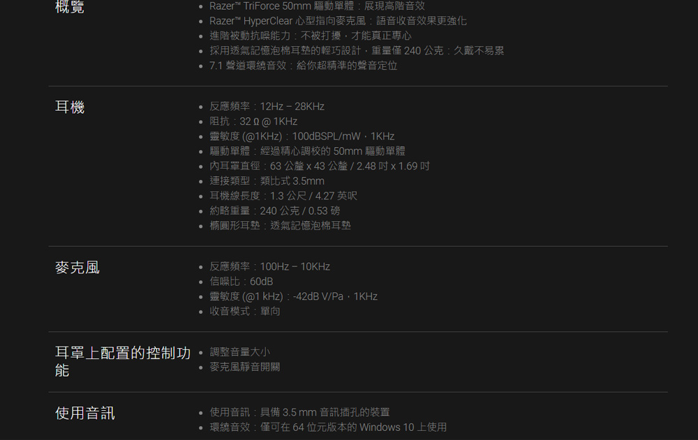 Razer HyperClear 心型指向麥克風語音收音效果更強化