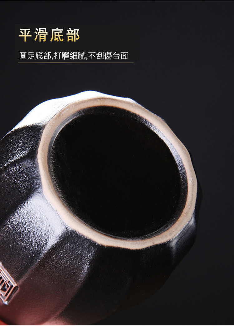 平滑底部 圓足底部,打磨細膩,不刮傷台面 