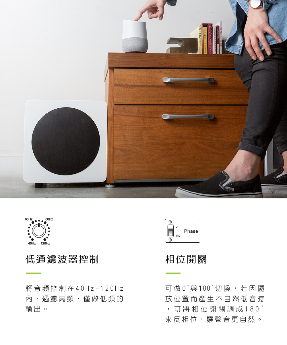 將音頻控制在40Hz120Hz