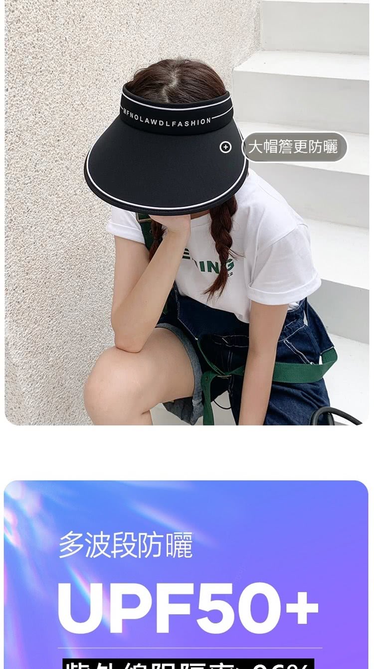 多波段防曬 大帽簷更防曬 瑞L 