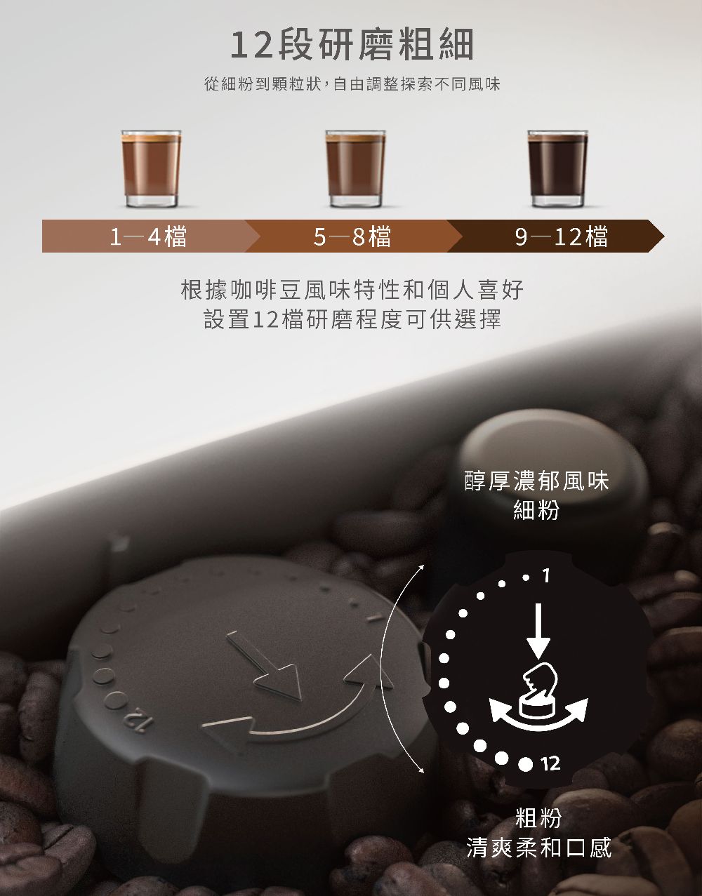 å¾ç´°ç²å°é¡ç²ç,èªç±èª¿æ´æ¢ç´¢ä¸åé¢¨å³