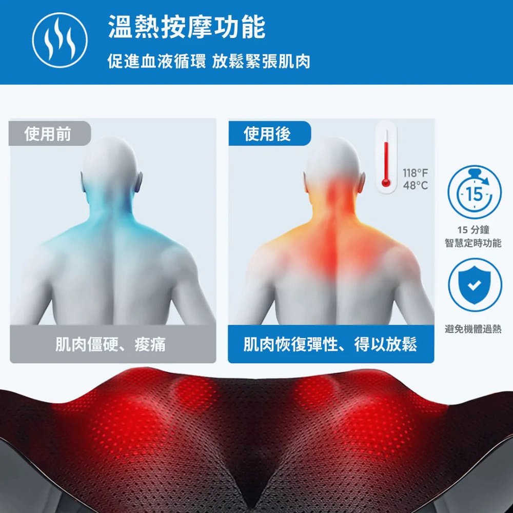 促進血液循環 放鬆緊張肌肉
